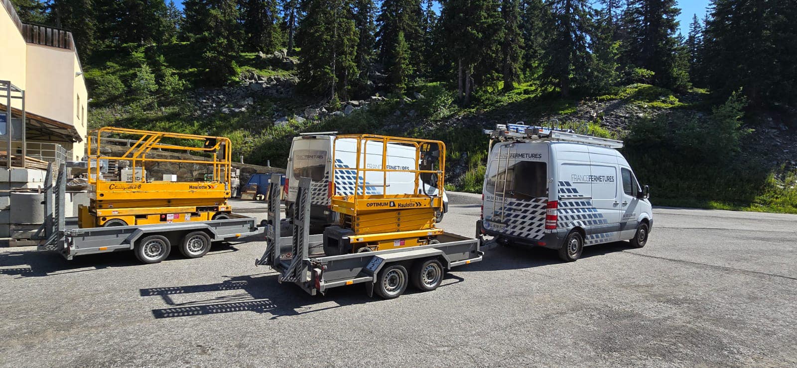 nacelles de l'entreprise france fermetures sodex